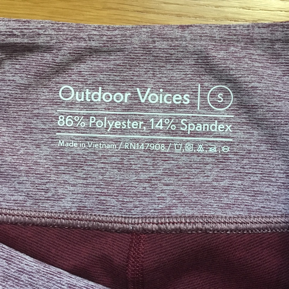 Outdoor Voices 7/8 Springs Leggings - Picture 9 of 12